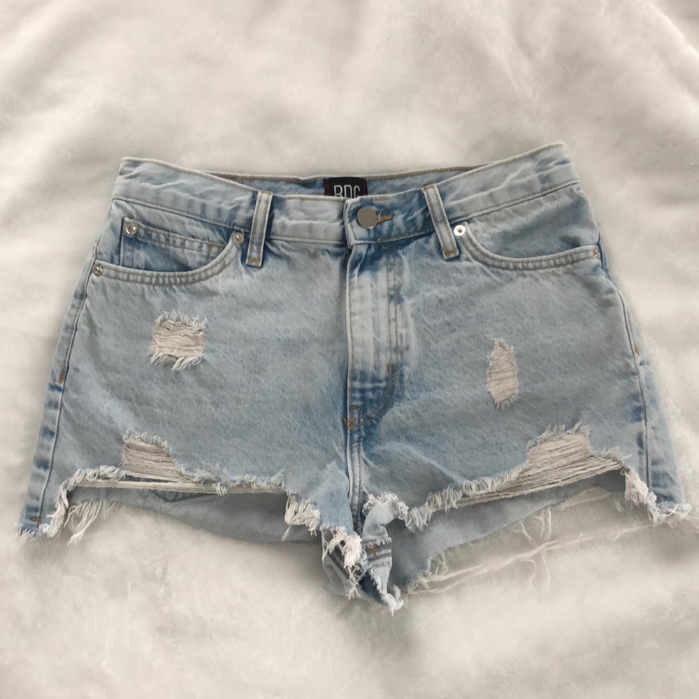 BDG Distressed Denim Shorts